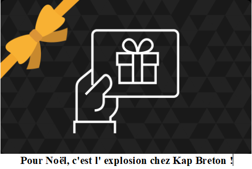 Profitez des idées cadeaux chez Kap breton 🤶🎅🎄