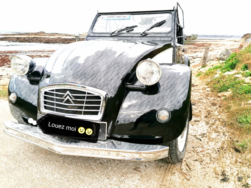 Louez une 2cv , c’est possible au Pouldu avec Kap Breton !