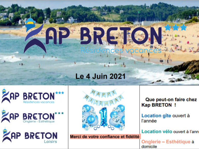 ANNIVERSAIRE KAP BRETON