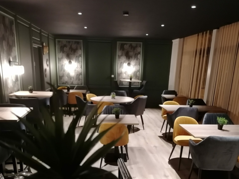 Nouvelle décoration et identité du bar de la Plage